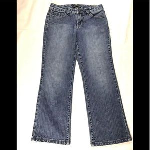 Jeans Nine West Button Pocket Pants Women Sz 2/25